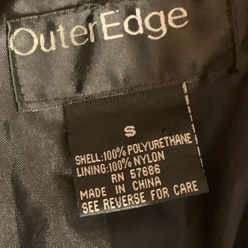 Outer edge women’s black button jacket - Picture 9 of 9